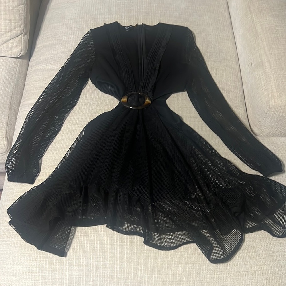 Bebe Mesh Dress NWOT